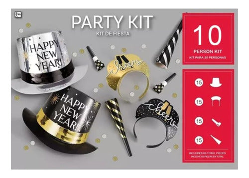 Kit De Año Nuevo Para 10 Personas