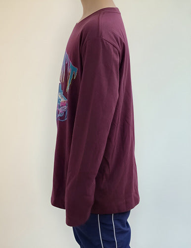 Playera Estampada Para Niño Manga Larga