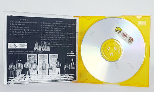 Cd Del Musical De Teatro Archie