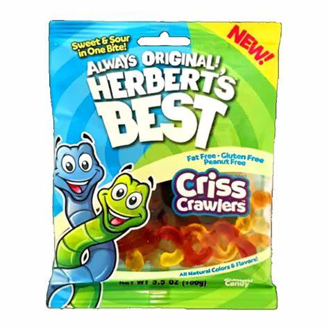 Gomitas con formas de insectos, sabores surtidos 500g