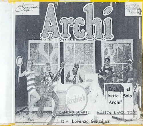 Cd Del Musical De Teatro Archie
