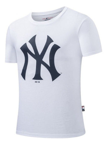 Playera Oficial De Los Yankees De Nueva York, Talla G Blanco
