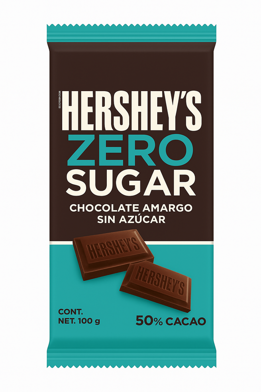 Chocolate sin azúcar con 50% cacao 100 gr